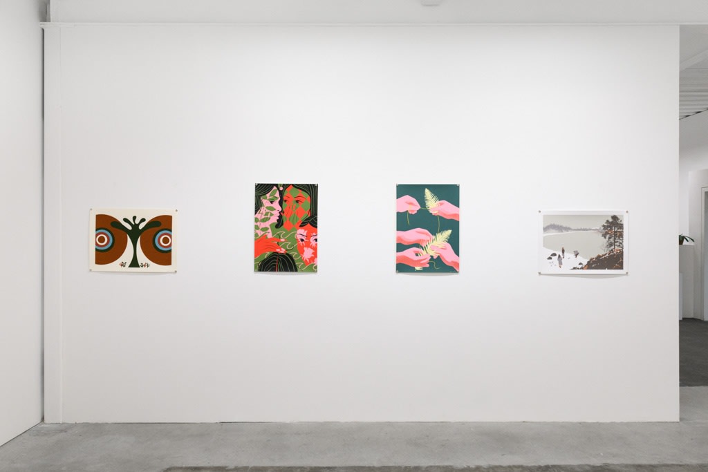 Installation view of The Jaunt: Winter Camp at Hashimoto Contemporary San Francisco