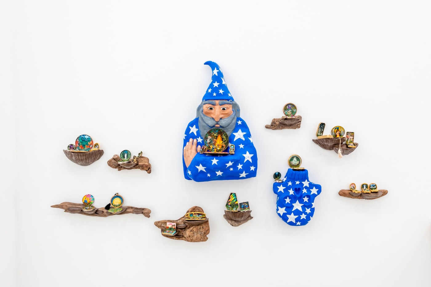 Installation image of Shannon Taylors artwork at Hashimoto Contemporary LA