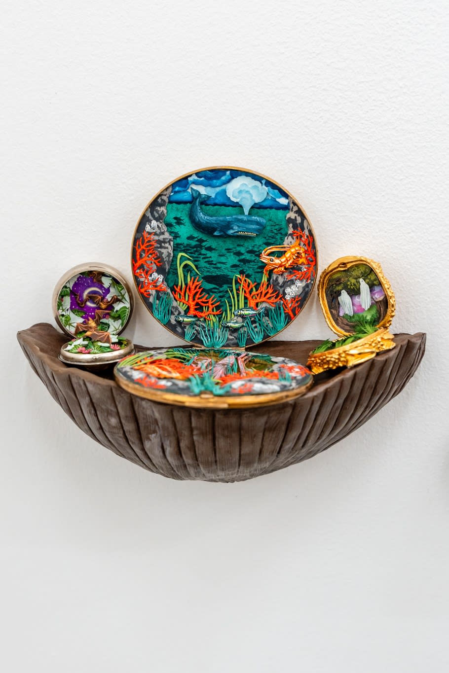 Installation image of Shannon Taylors artwork at Hashimoto Contemporary LA