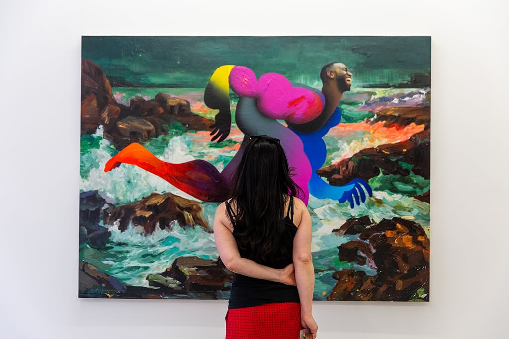 Opening night of "Country" at Hashimoto Contemporary NYC