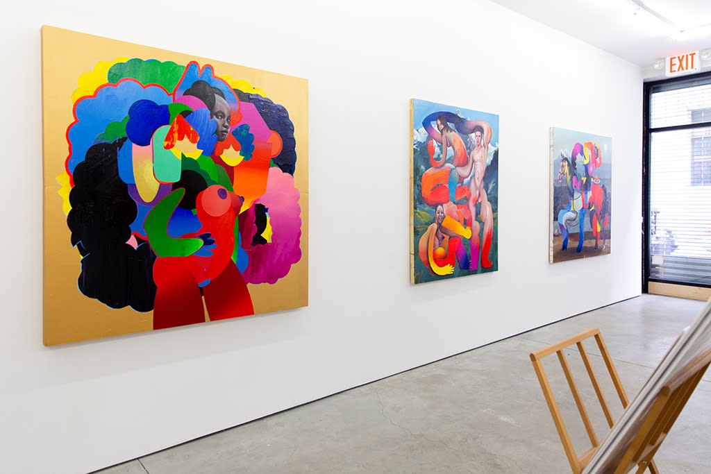 Opening night of "Country" at Hashimoto Contemporary NYC