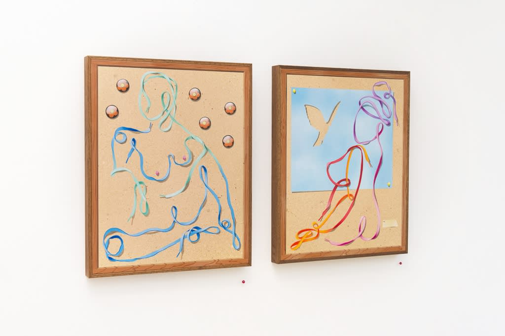 Casey Gray "Double Knotted" installation view