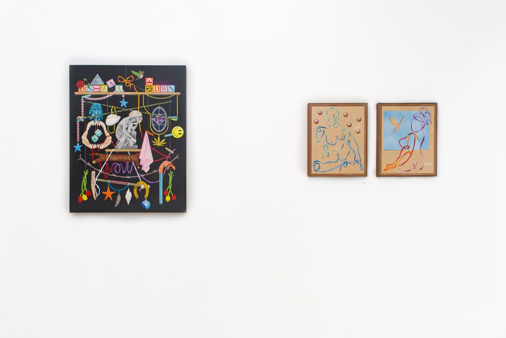Casey Gray "Double Knotted" installation view