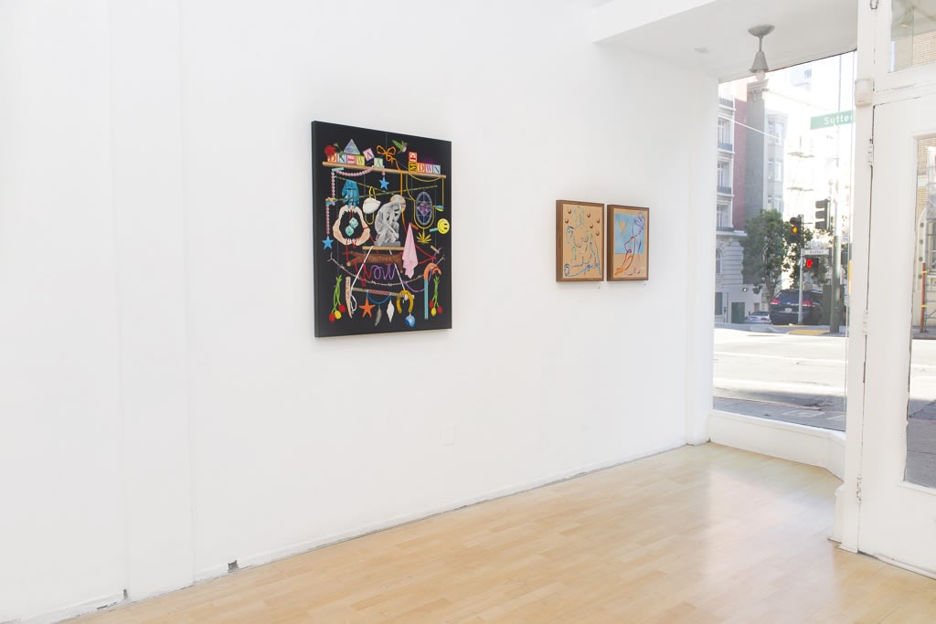Casey Gray "Double Knotted" installation view