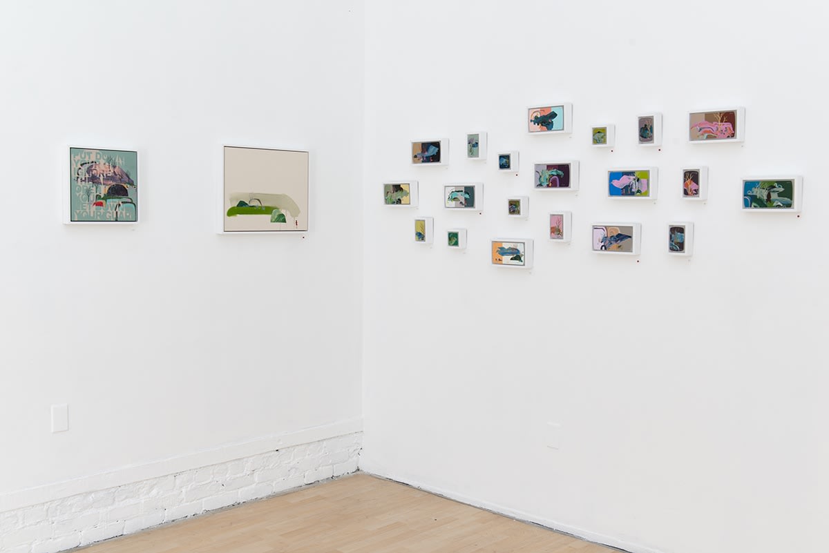 Seonna Hong Installation view