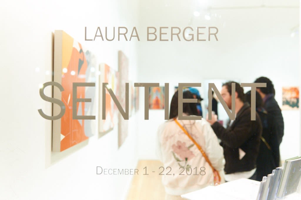 Installation image from Laura Berger's "Sentient" at Hashimoto Contemporary SF