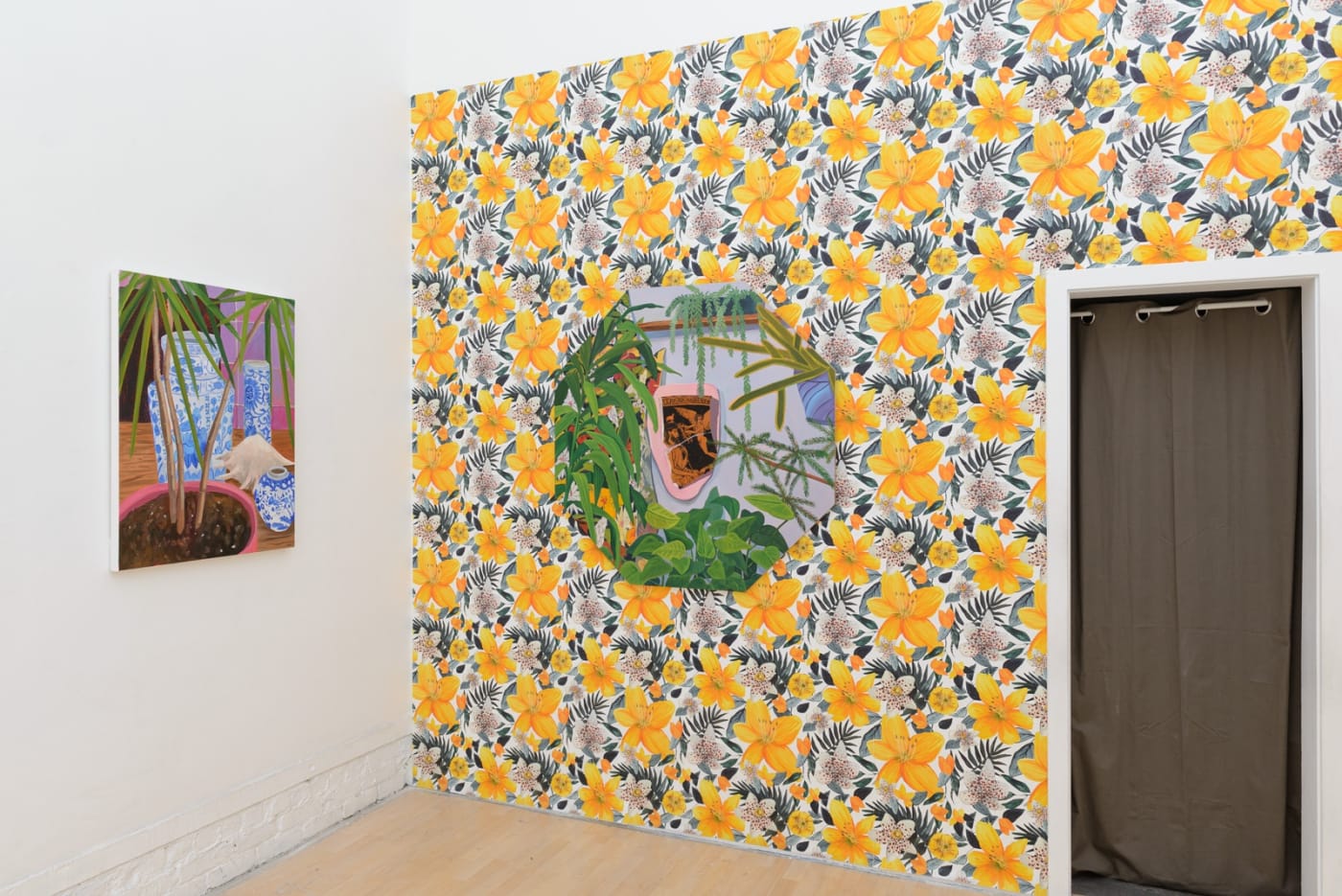 Installation image from Anna Valdez' "Objects of Affection" at Hashimoto Contemporary SF