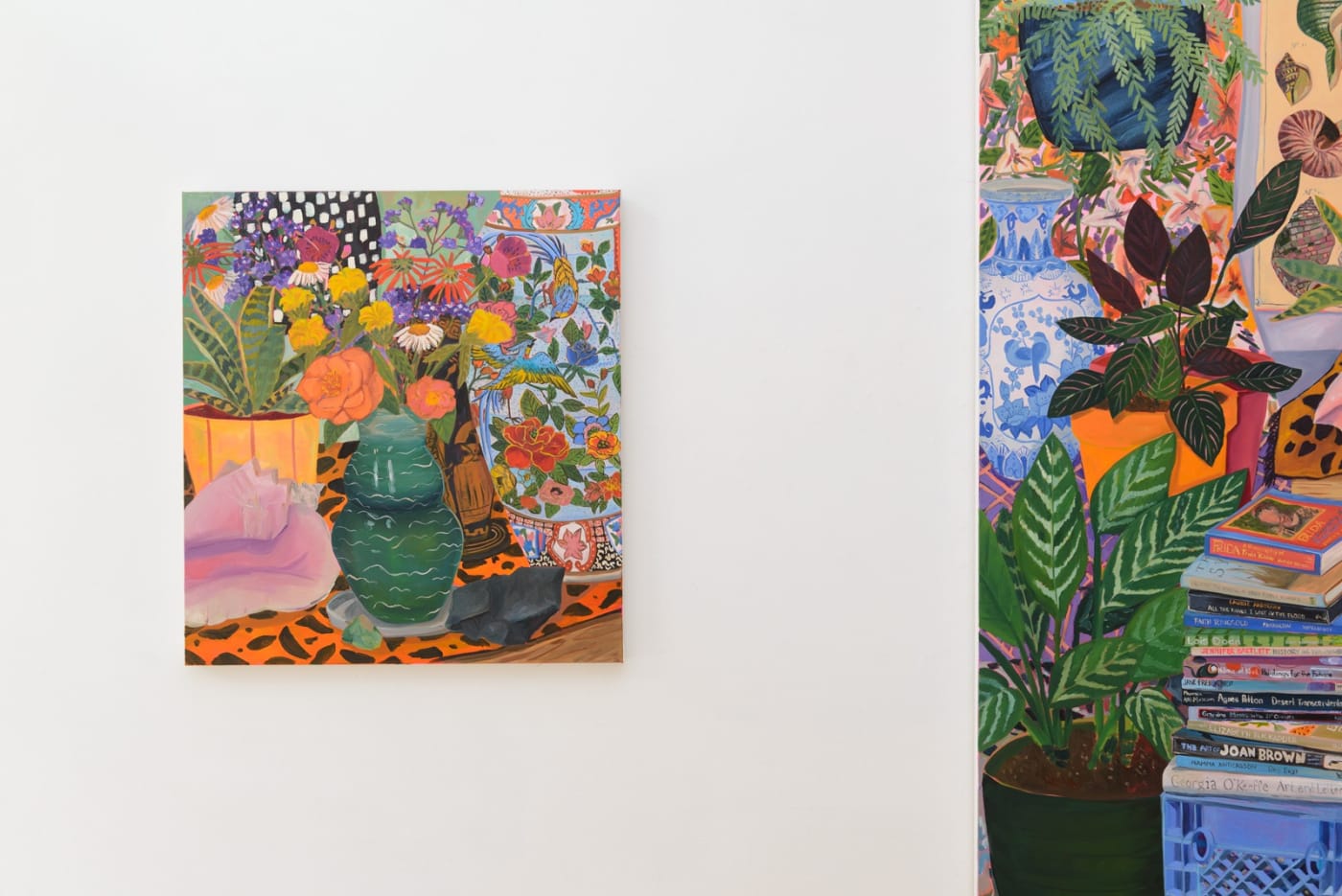 Installation image from Anna Valdez' "Objects of Affection" at Hashimoto Contemporary SF