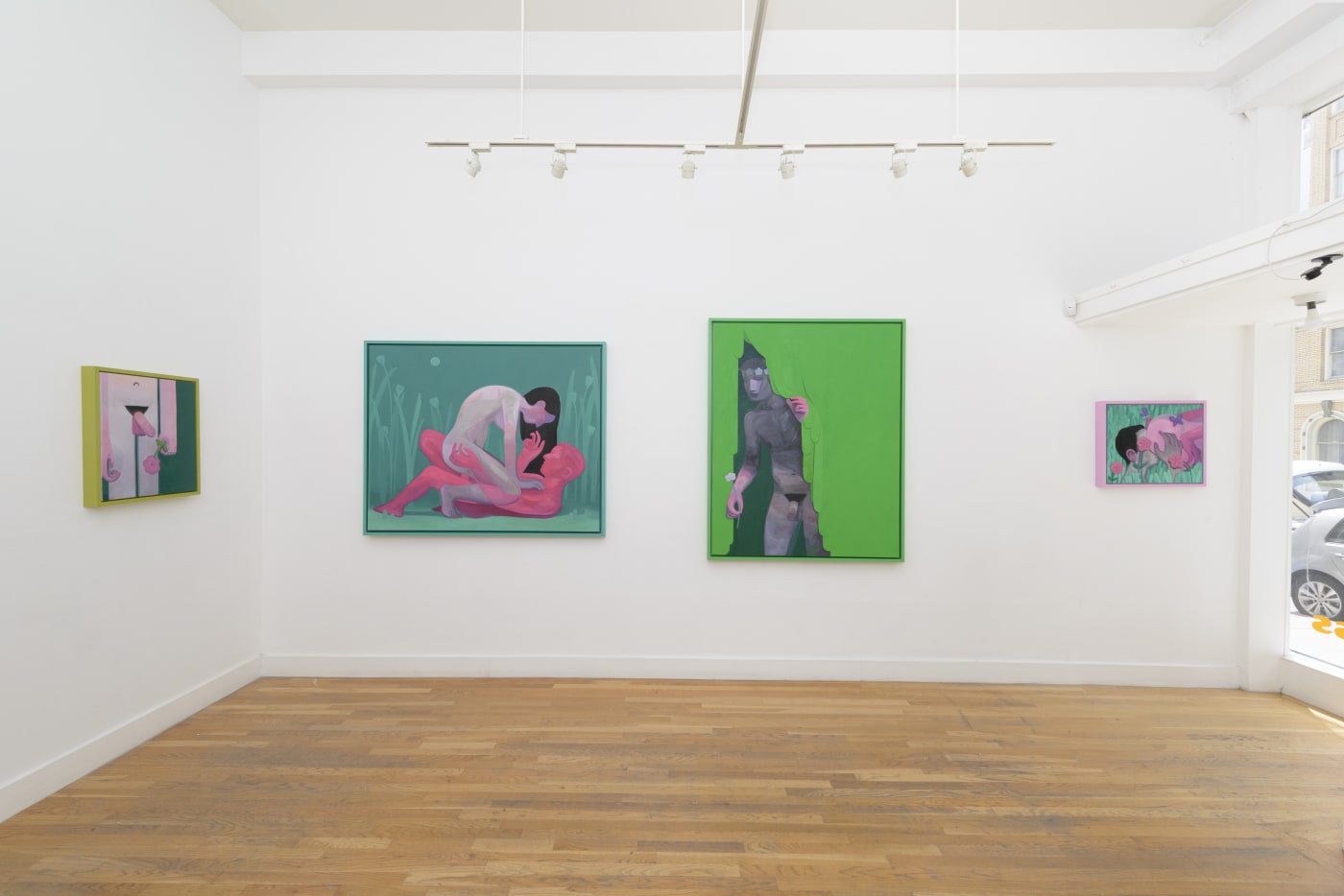 Installation image from Corey Lamb's "Verdant" at Hashimoto Contemporary SF