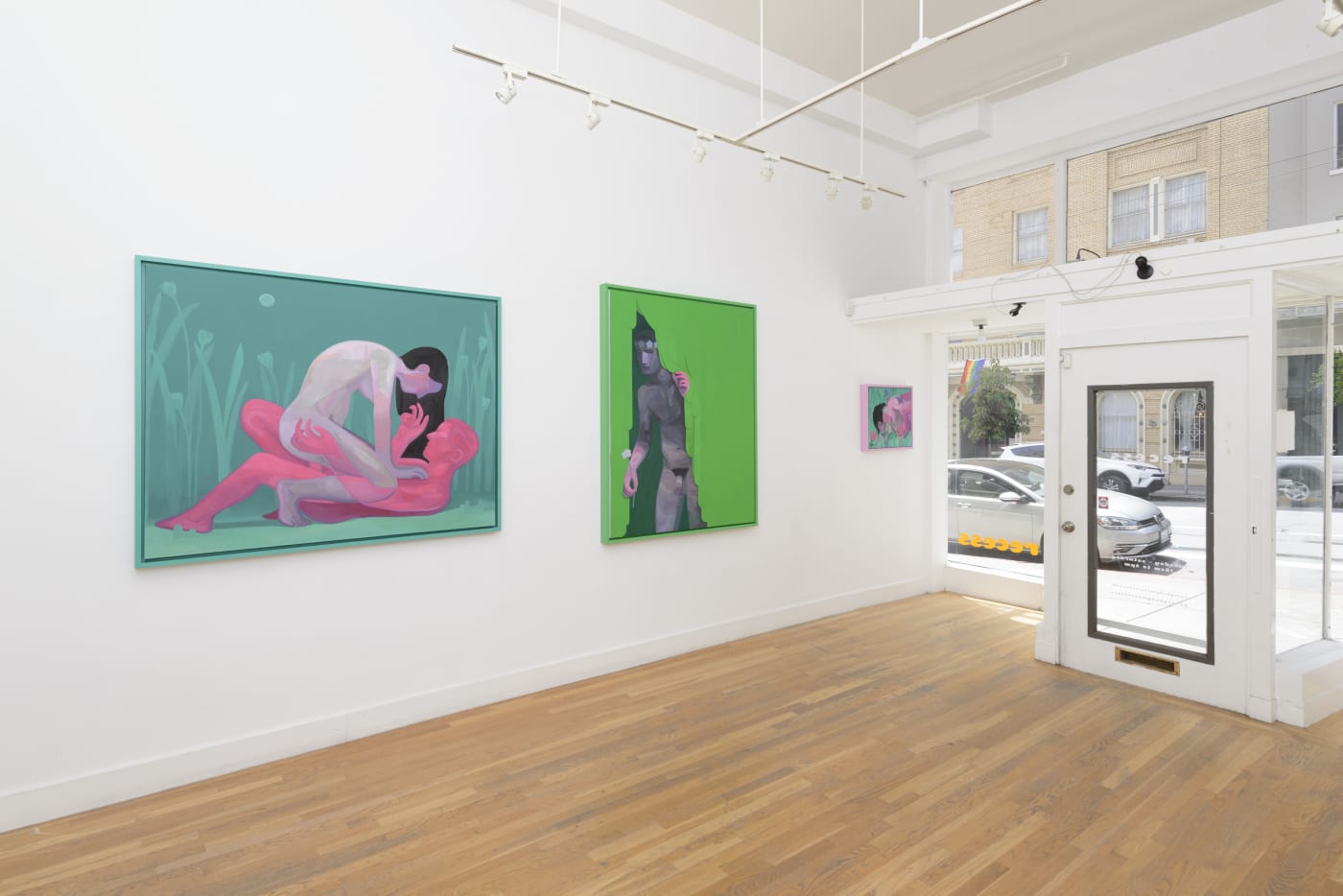 Installation image from Corey Lamb's "Verdant" at Hashimoto Contemporary SF