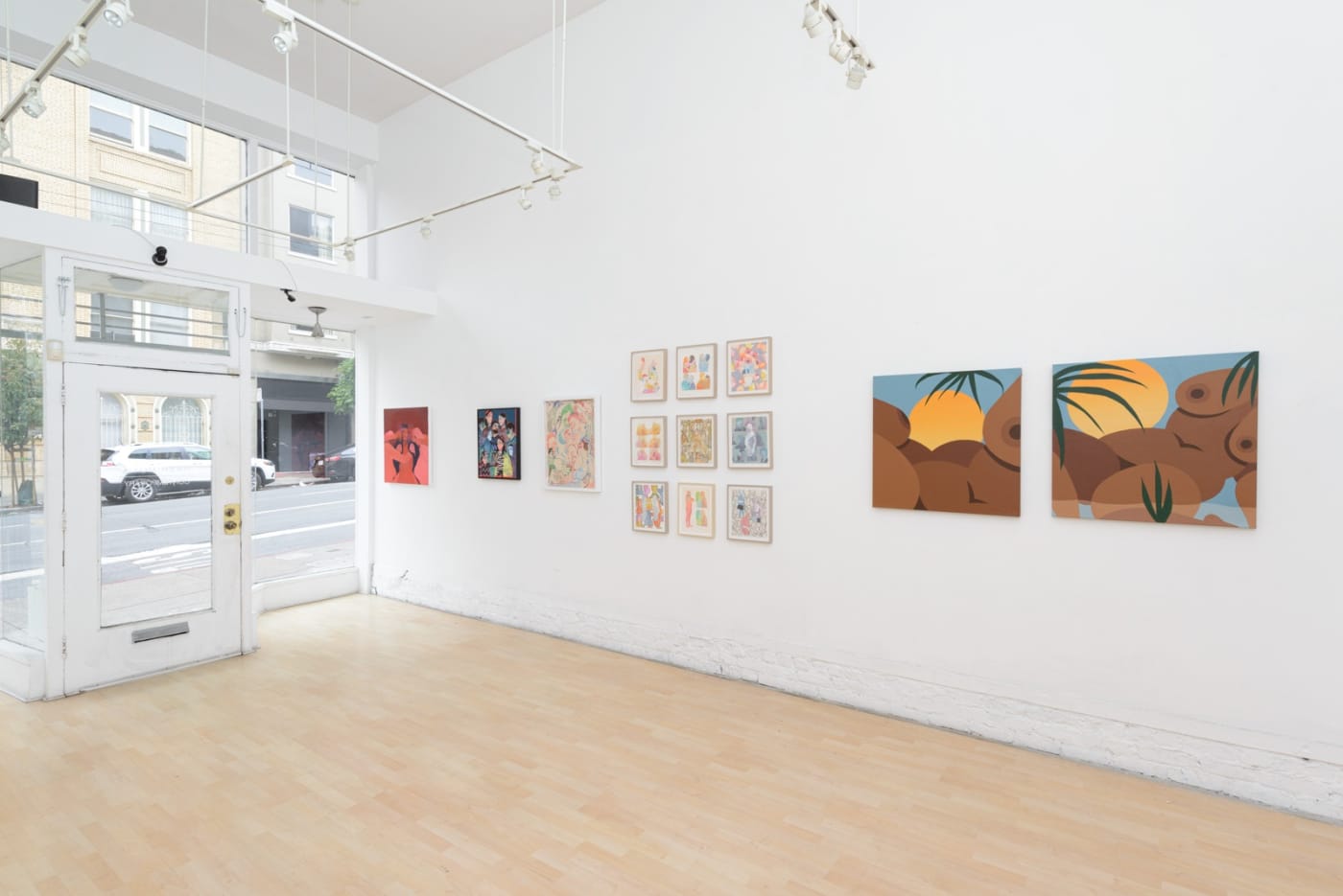 Installation image from "Somebody" at Hashimoto Contemporary SF