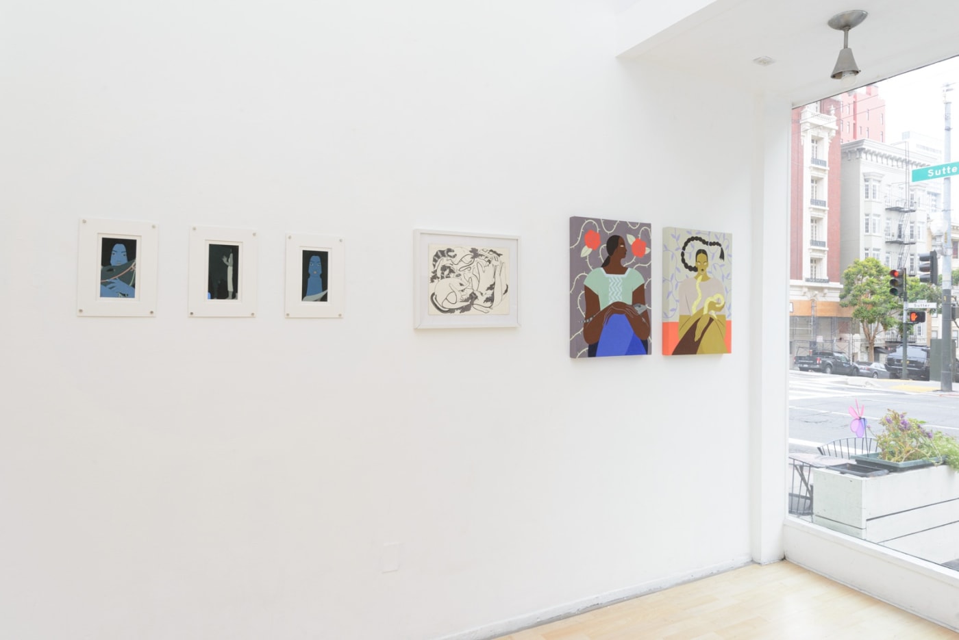 Installation image from "Somebody" at Hashimoto Contemporary SF