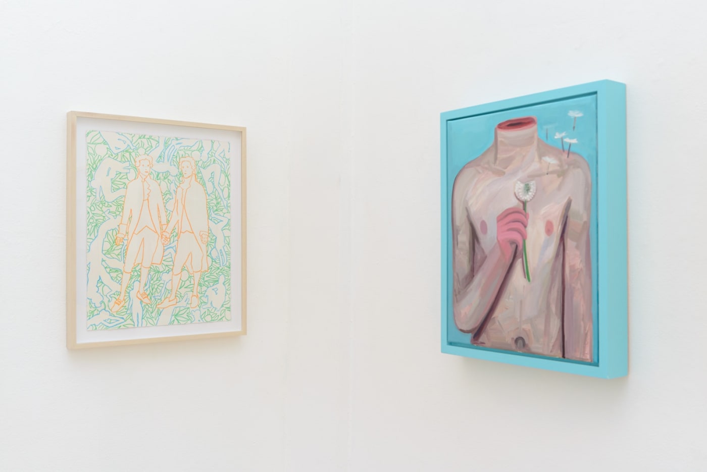 Installation image from "Somebody" at Hashimoto Contemporary SF