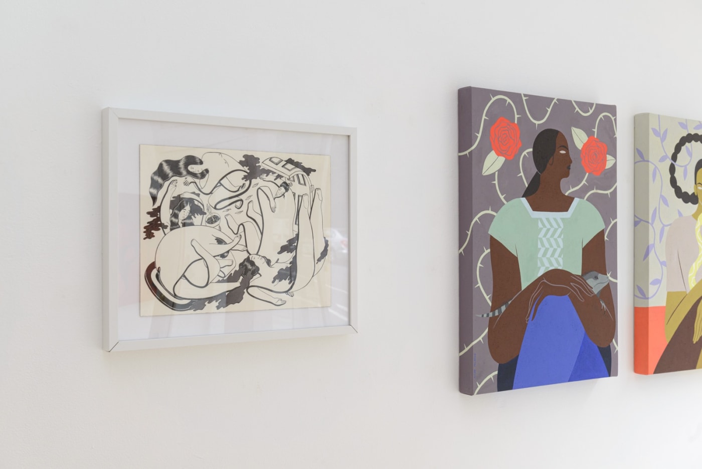 Installation image from "Somebody" at Hashimoto Contemporary SF