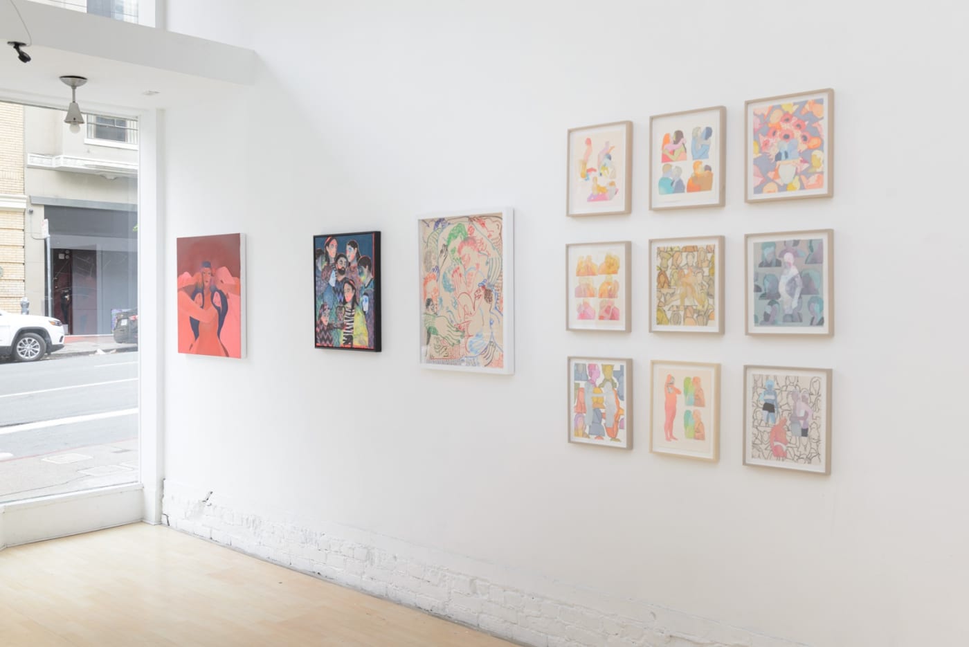 Installation image from "Somebody" at Hashimoto Contemporary SF
