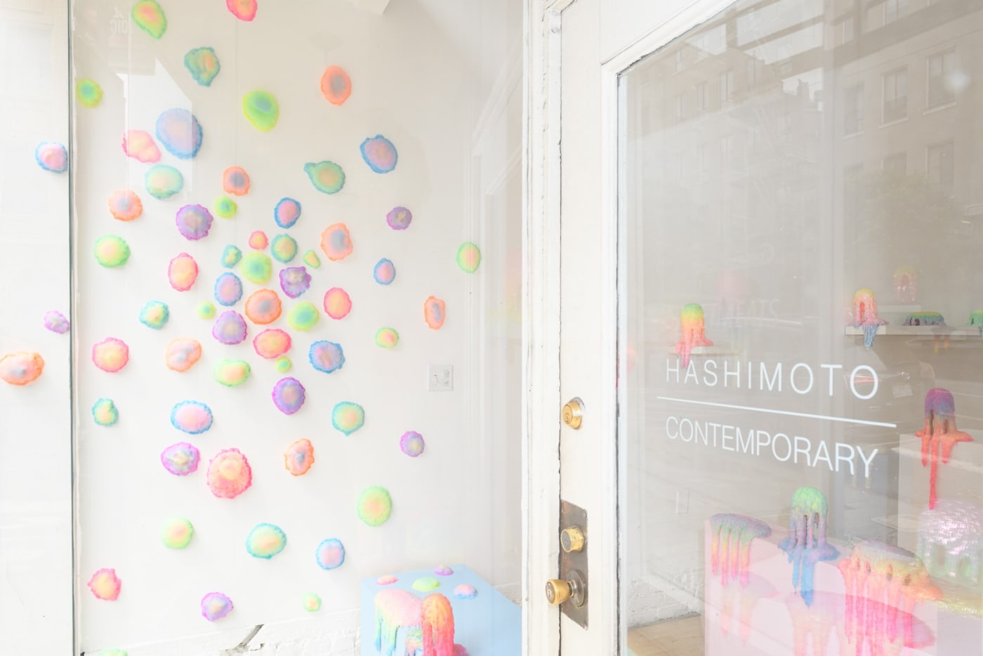 Installation image of Dan Lam's exhibition "Sweet Meats" at Hashimoto Contemporary SF