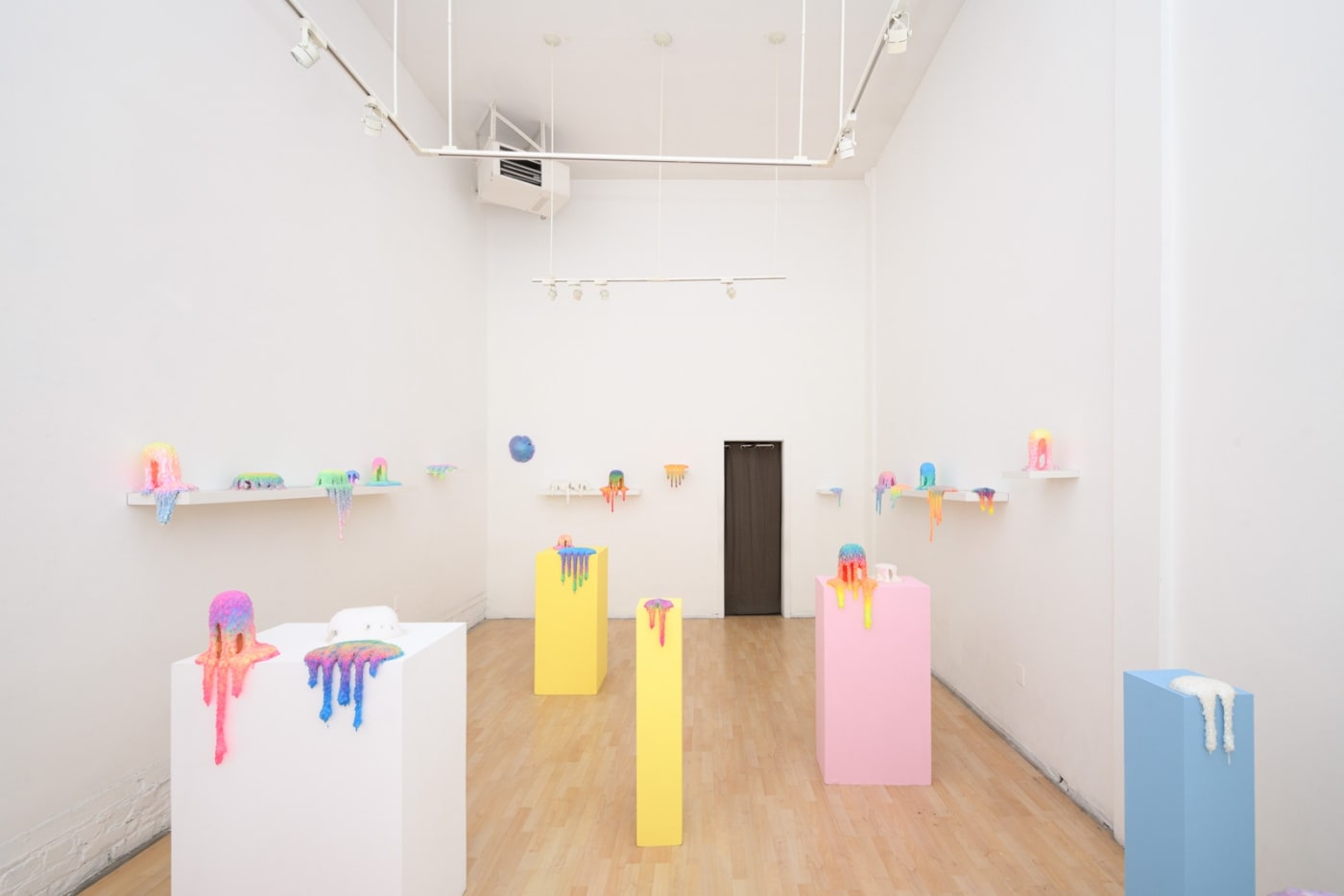 Installation image of Dan Lam's exhibition "Sweet Meats" at Hashimoto Contemporary SF