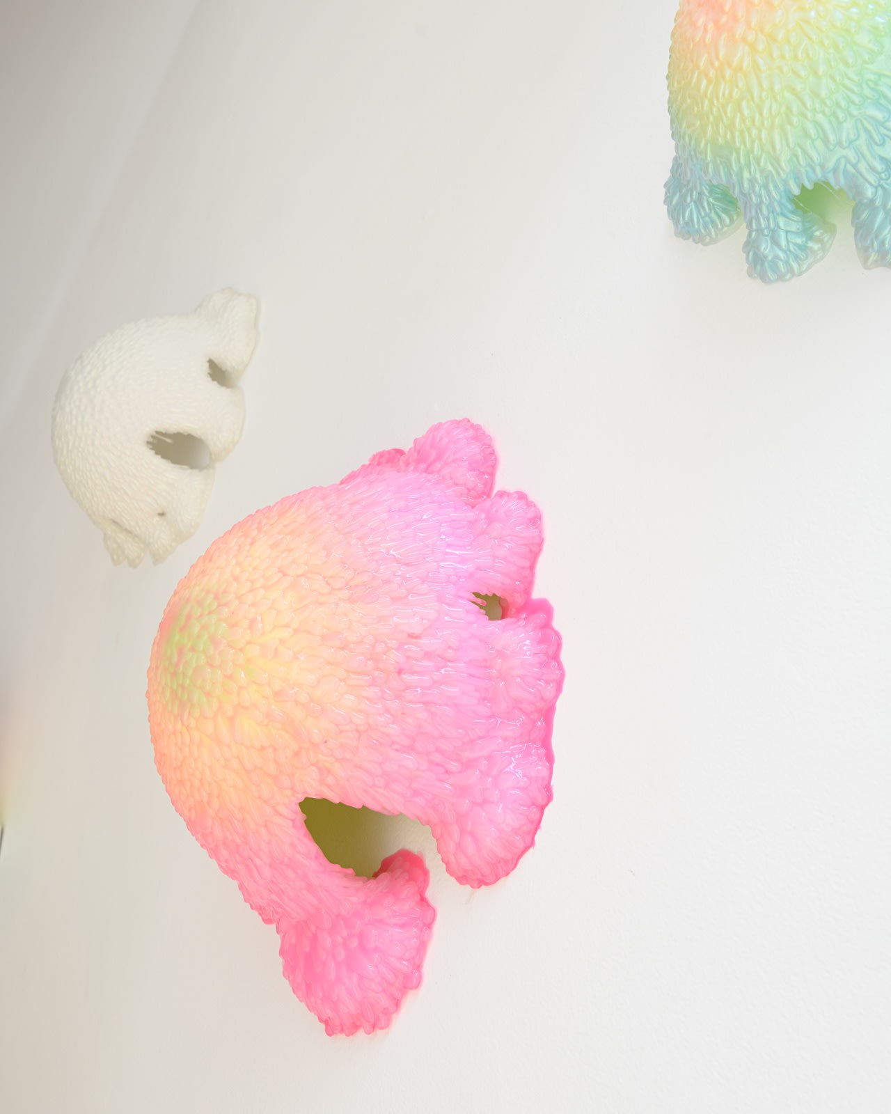 Installation image of Dan Lam's exhibition "Sweet Meats" at Hashimoto Contemporary SF