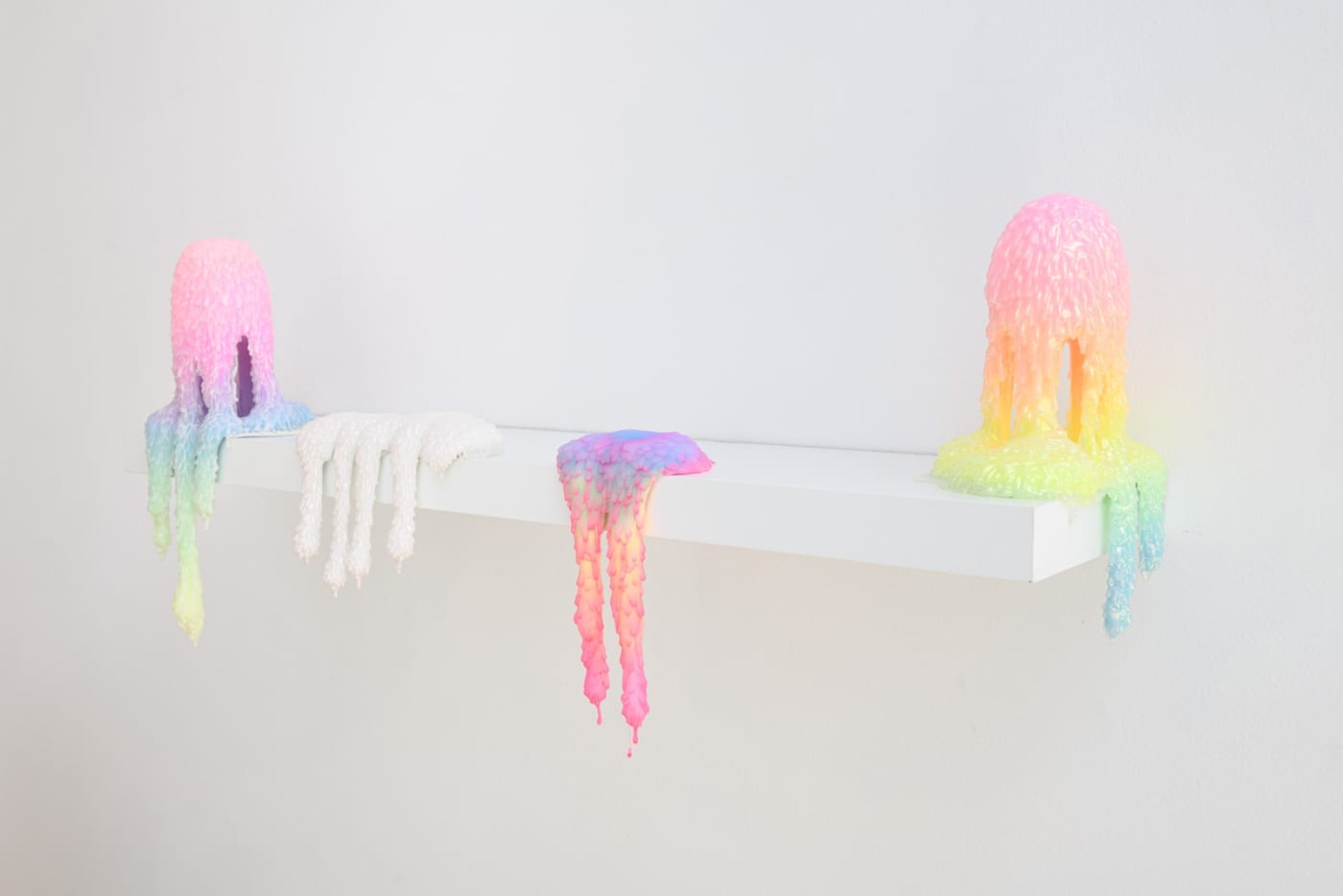 Installation image of Dan Lam's exhibition "Sweet Meats" at Hashimoto Contemporary SF