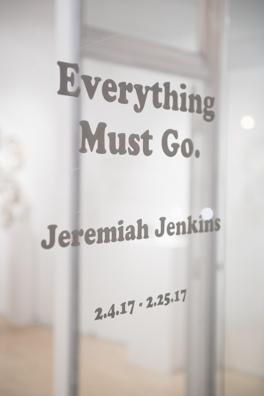 Jeremiah Jenkins "Everything Must Go" opening reception
