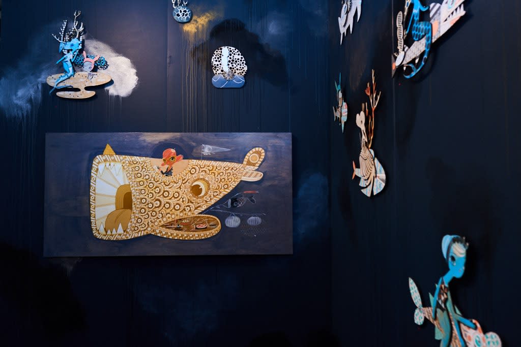 KeFe installation at Art Market San Francisco