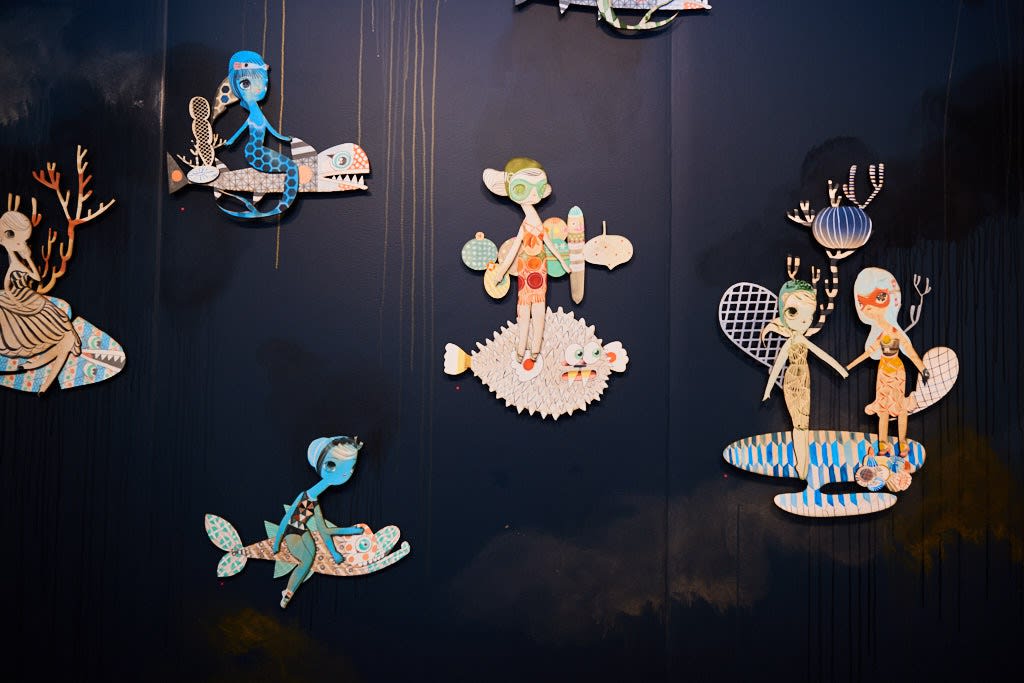 KeFe installation at Art Market San Francisco