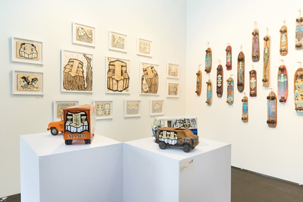 GATS Art Market San Francisco installation 