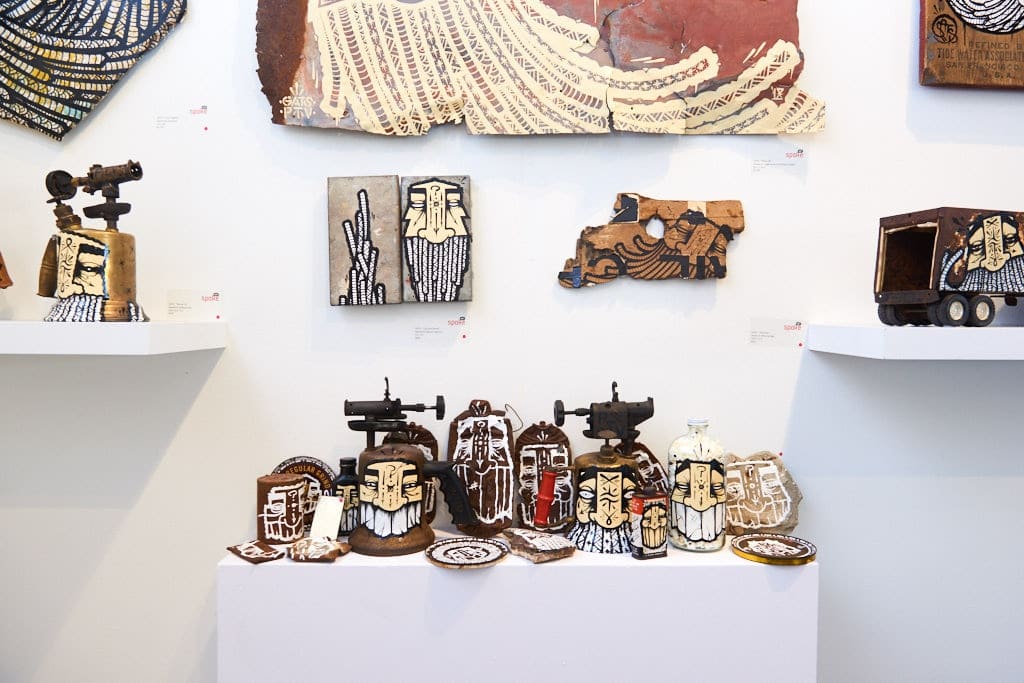 GATS Art Market San Francisco installation 