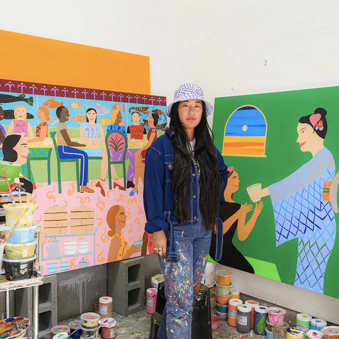 Portrait of Chelsea Wong in studio