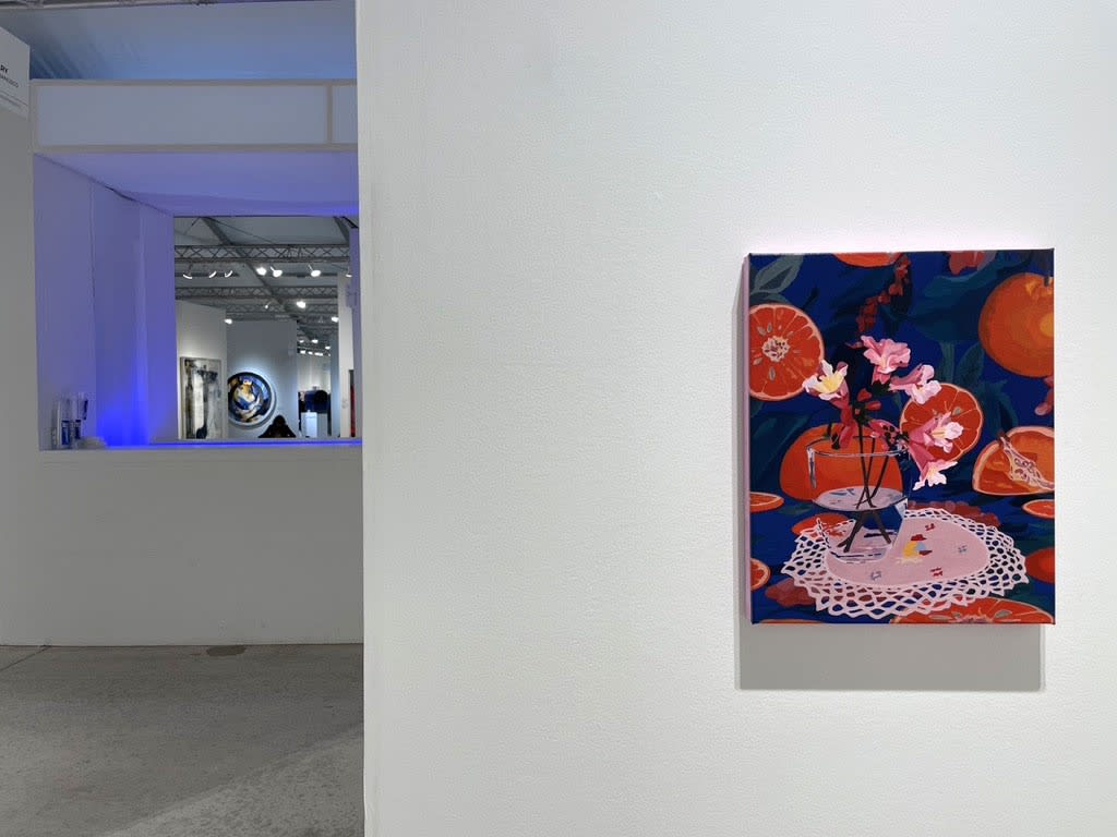Installation view of the Hashimoto Contemporary booth, Art Miami 2022