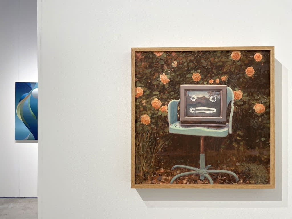Installation view of the Hashimoto Contemporary booth, Art Miami 2022