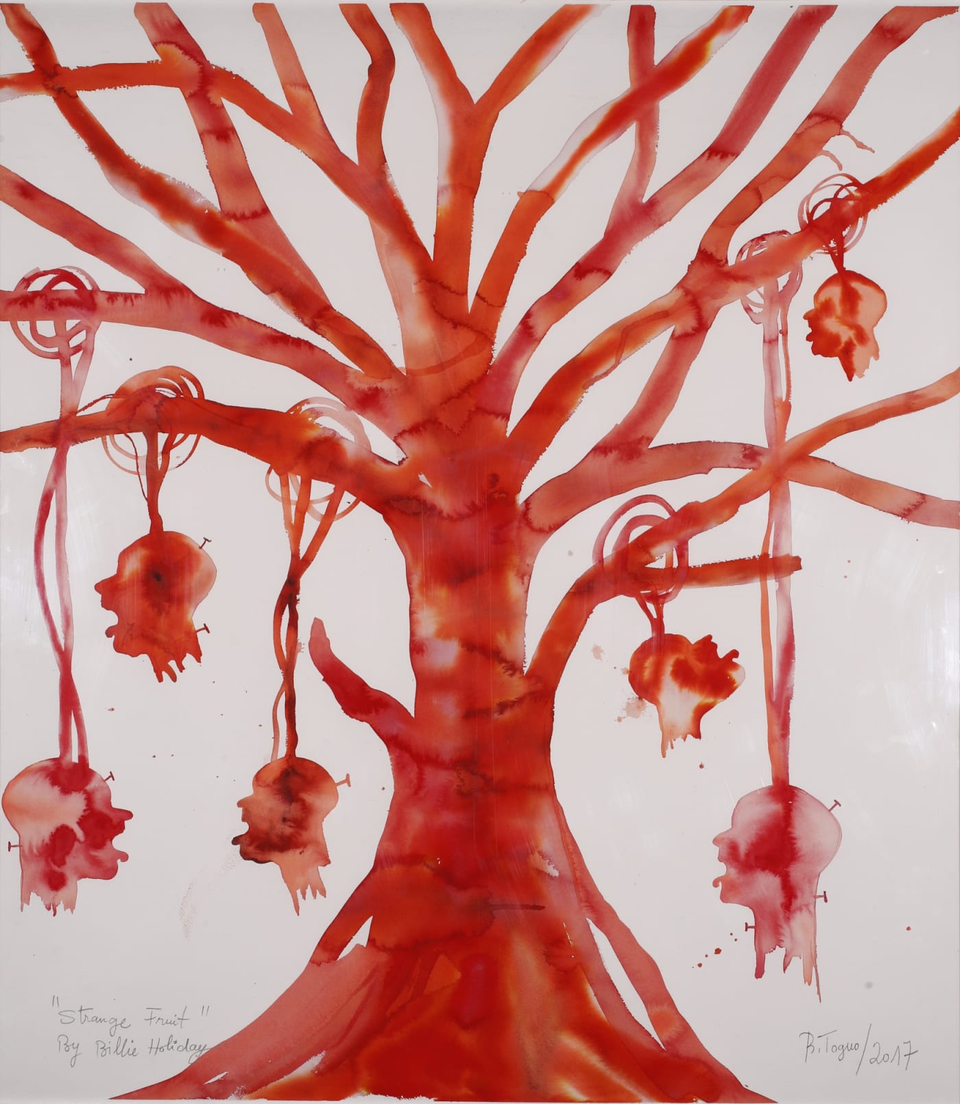 Barthelemy Toguo, Strange Fruit, 2017