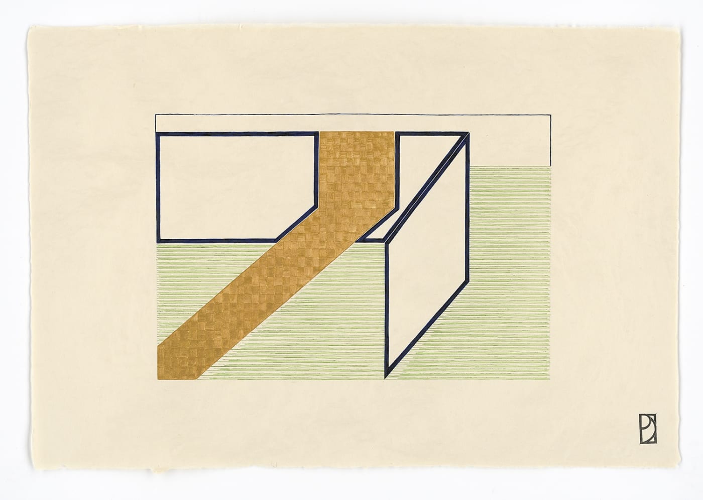 A Garden V by Peter Depelchin, 2019, Ink on Torinoko paper, 52x75cm I by Peter Depelchin, 2019, Ink on Torinoko paper, 52x75cmarden III by Peter Depelchin, 2019, Ink on Torinoko paper, 52x75cm