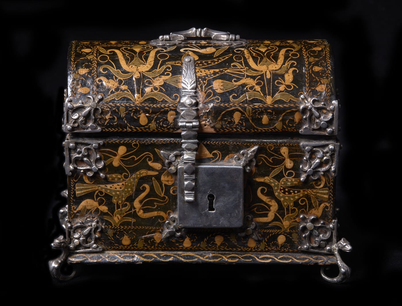 Barniz de Pasto Box, 17th century