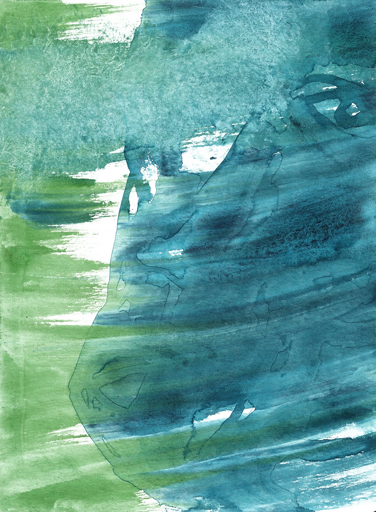 Jan De Cock painting self portrait with headwind