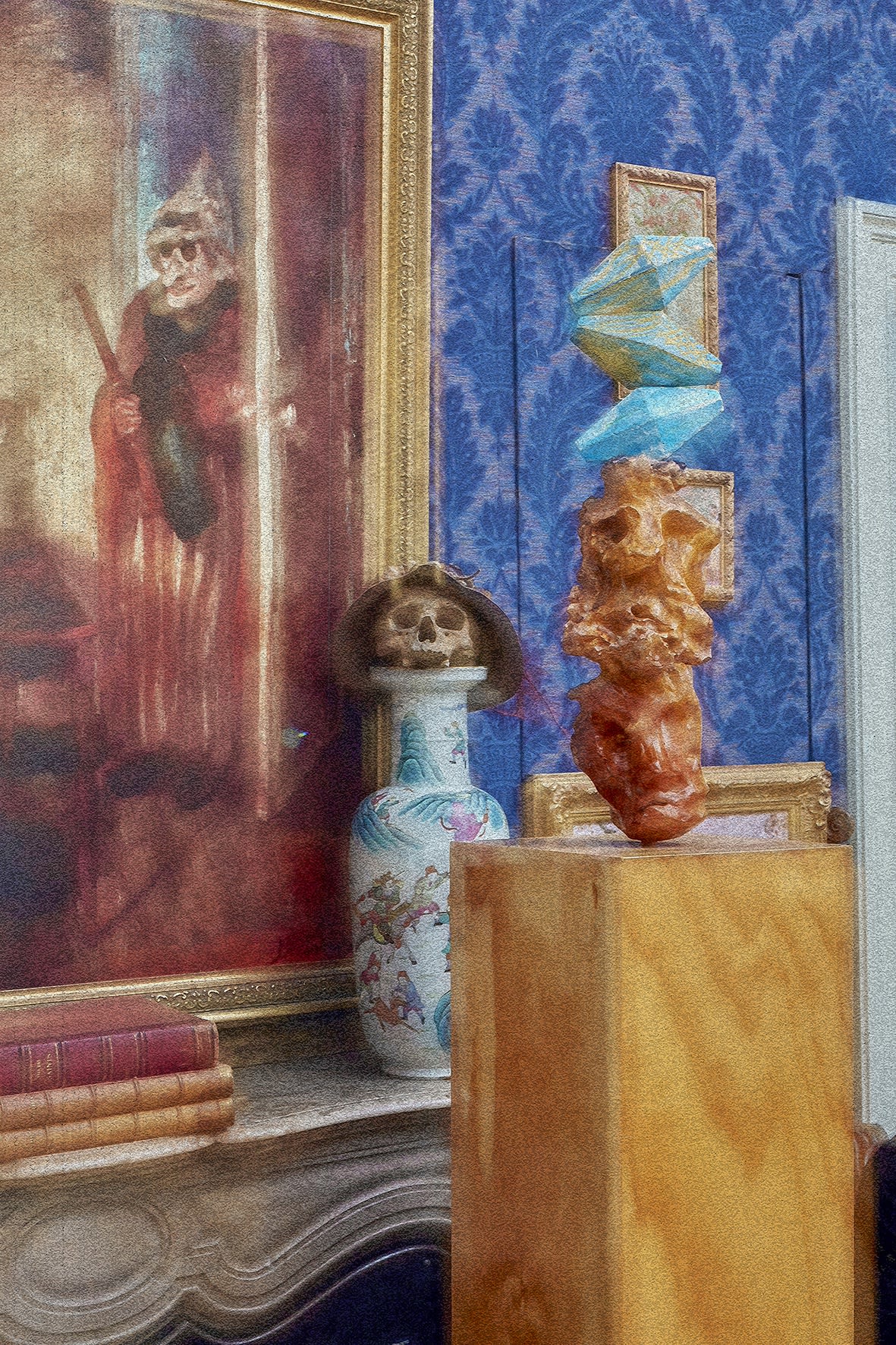 FAMOUS STEREOVIEW FROM THE FORMER STUDIO OF MASTER PAINTER JAMES SIDNEY EDOUARD ENSOR (1860 - 1949) JAMES ENSOR HOUSE OSTEND, BELGIUM 2020 COMPOSITION NR 11