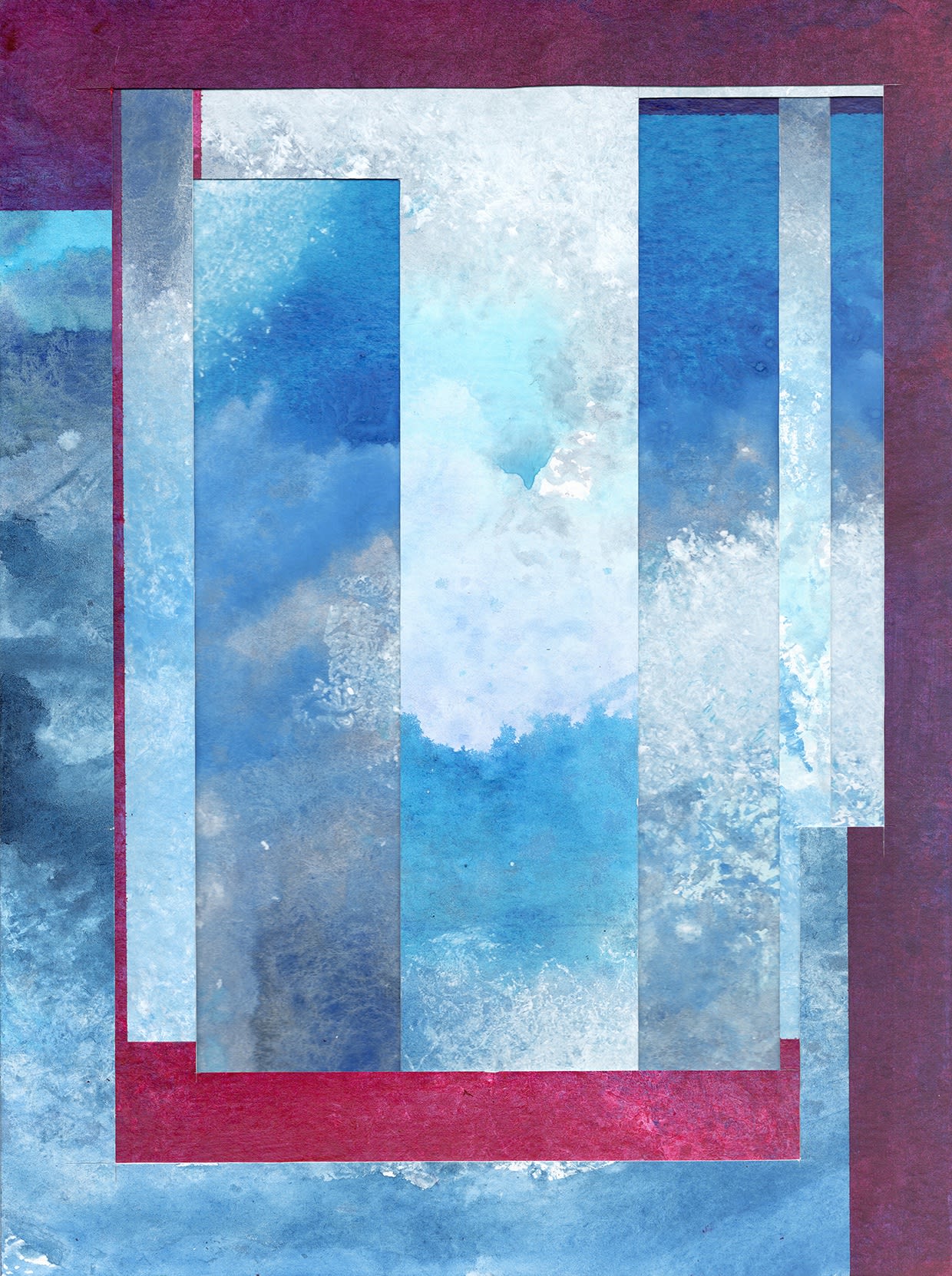 Jan De Cock Painting Cloud Studies