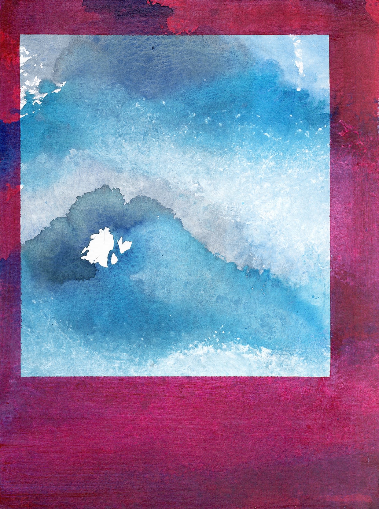 Jan De Cock Painting Cloud Studies