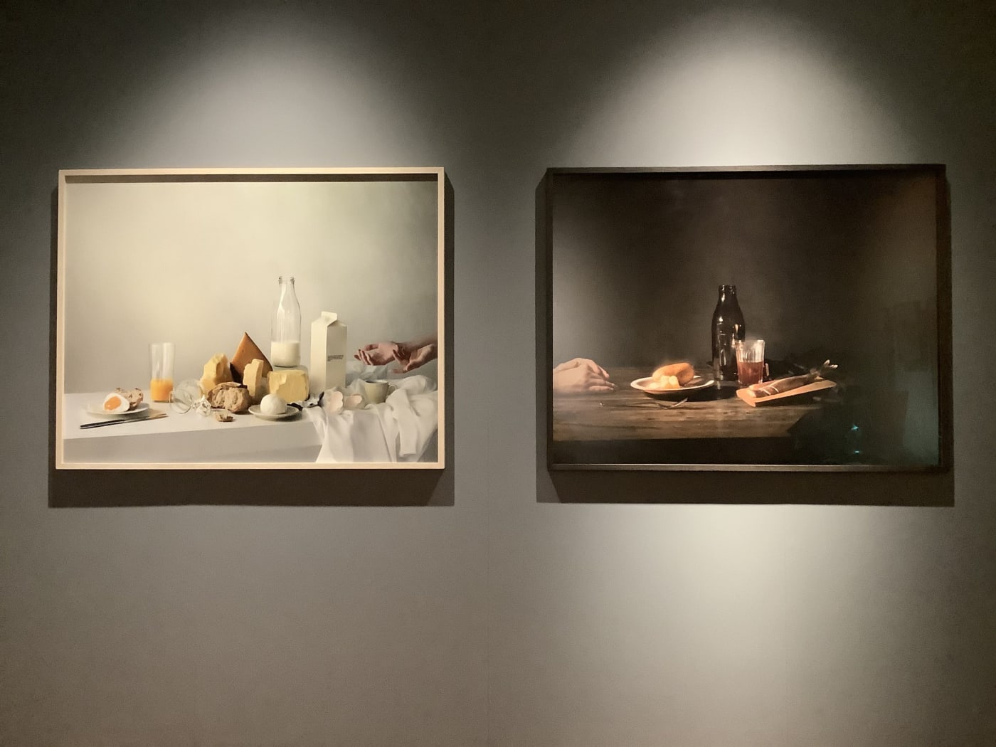 left: Early Breakfast right: Late Supper