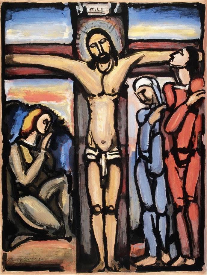 Georges Rouault Christ en croix