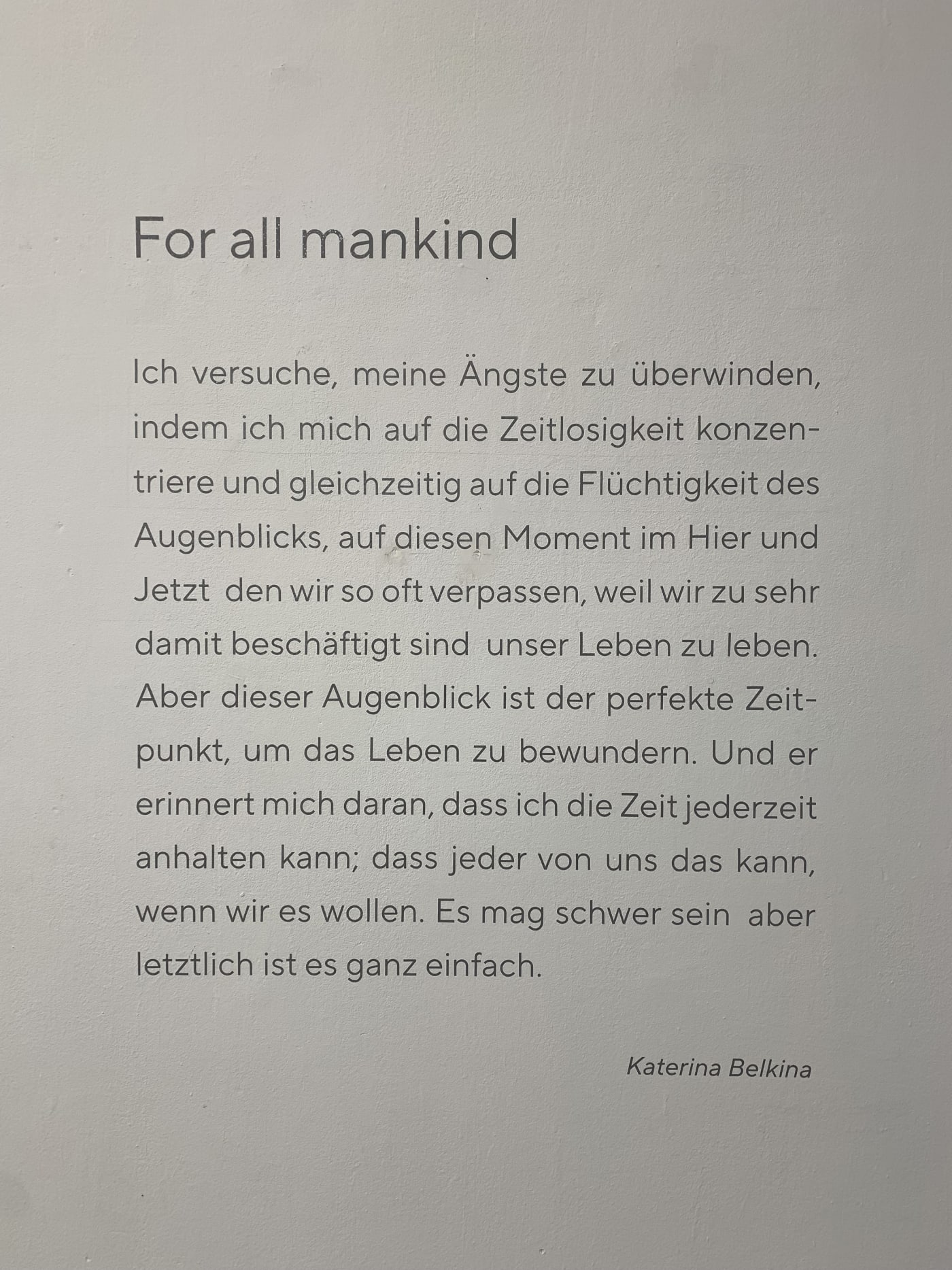 For all mankind