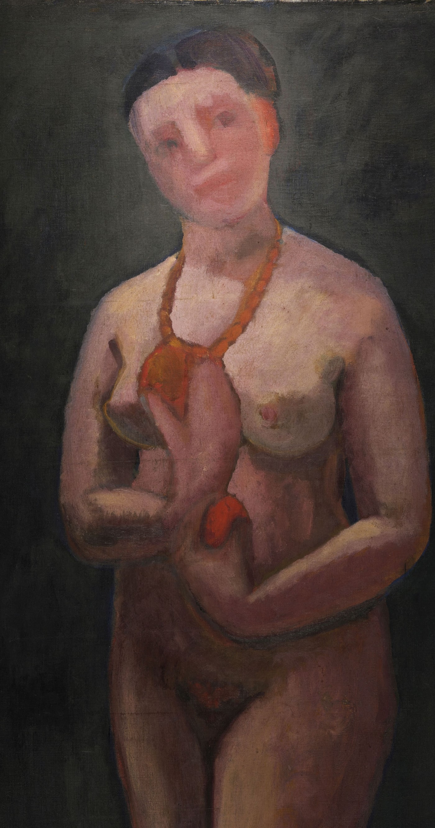 Paula Modersohn-Becker Selbstbildnis als stehender Akt, Sommer 1906
