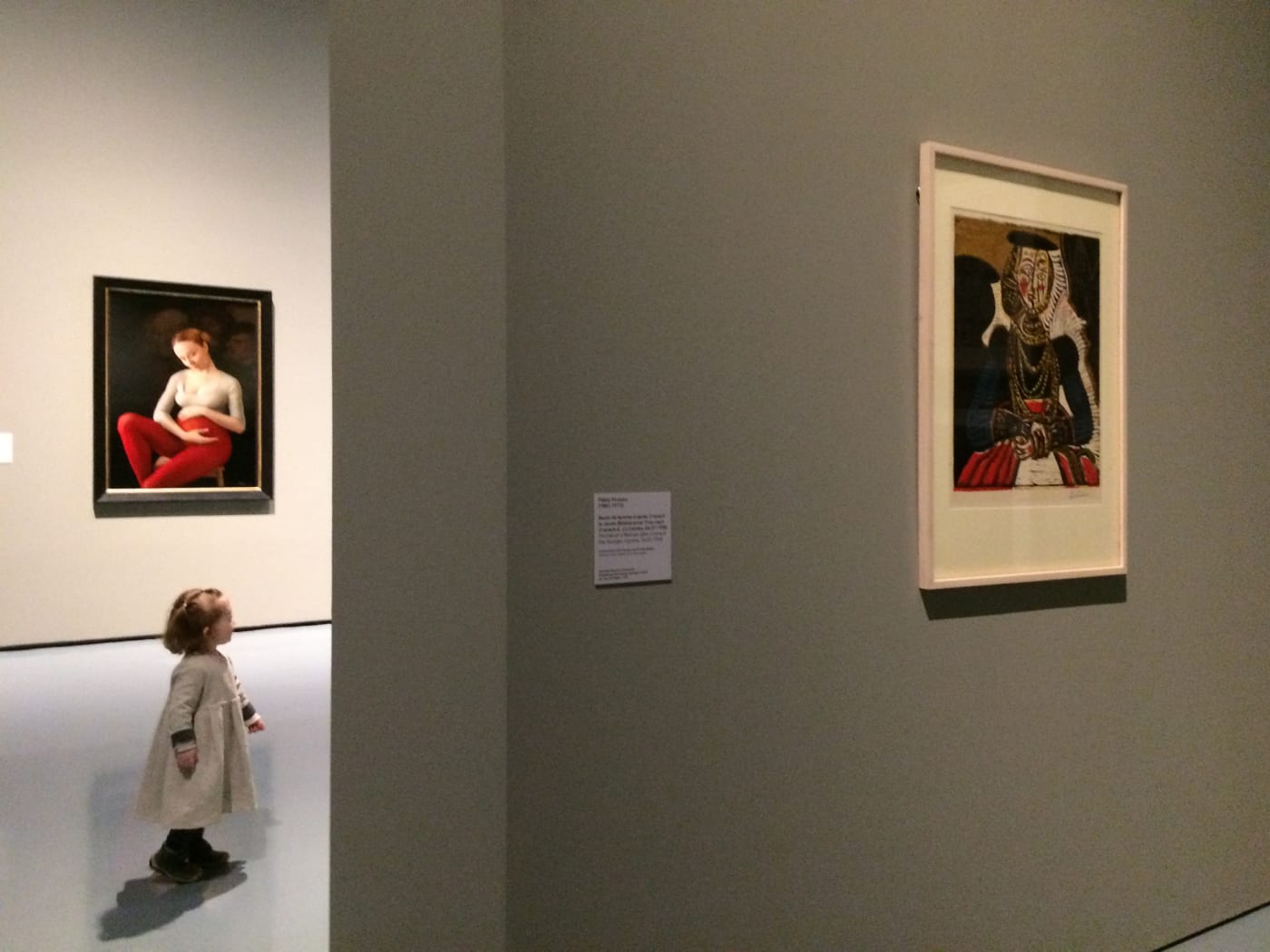 Left: Katerina Belkina "The Sinner" 2014, Right: Pablo Picasso