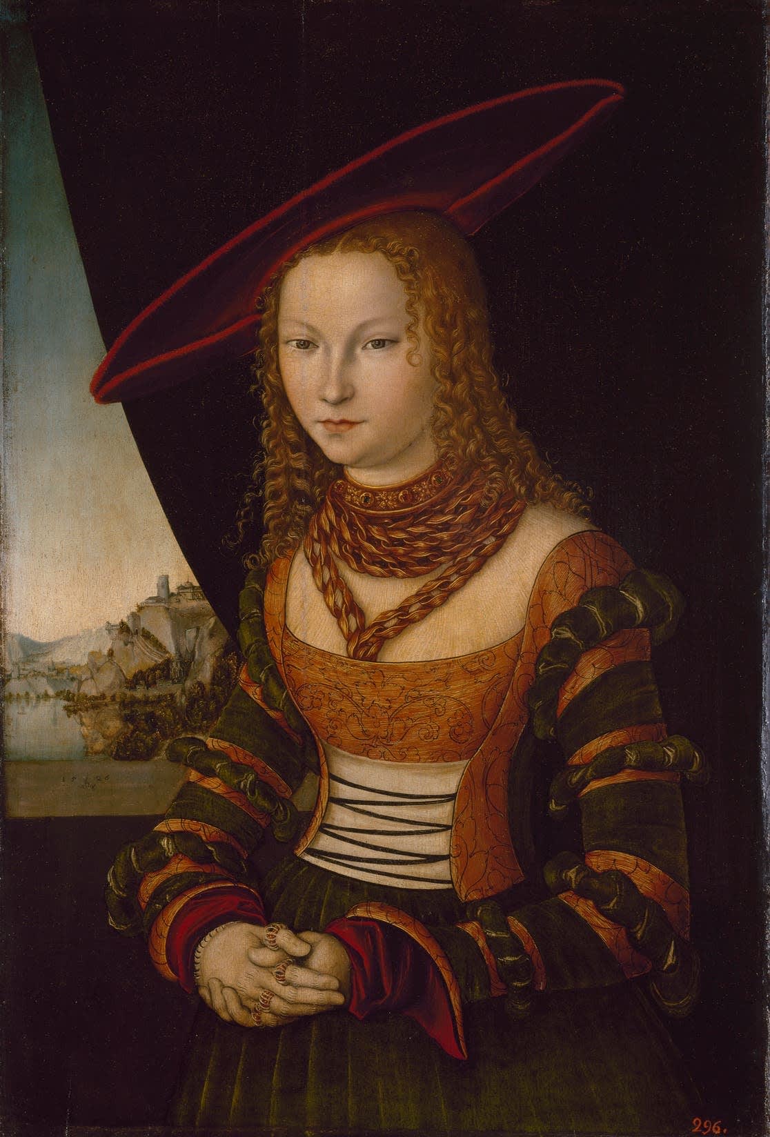 Lucas Cranach der Ältere Bildnis einer jungen Frau, 1526