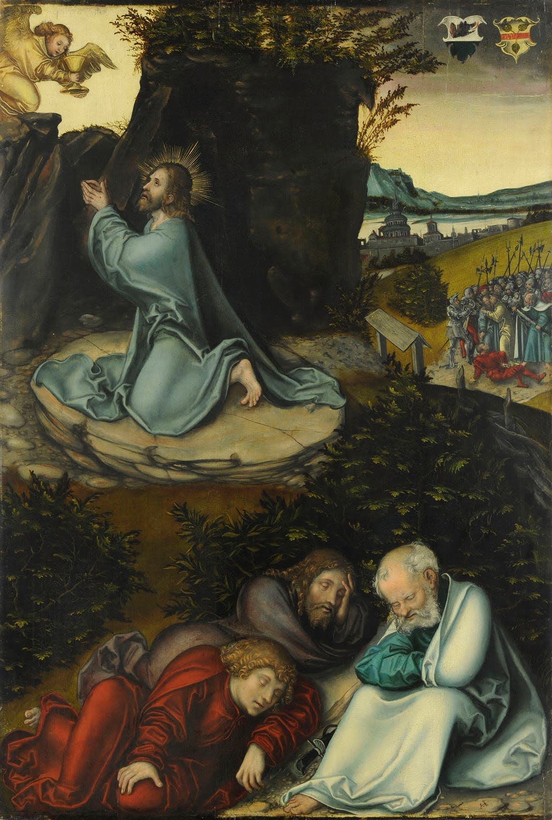 Lucas Cranach der Ältere Christus am Ölberg, 1540