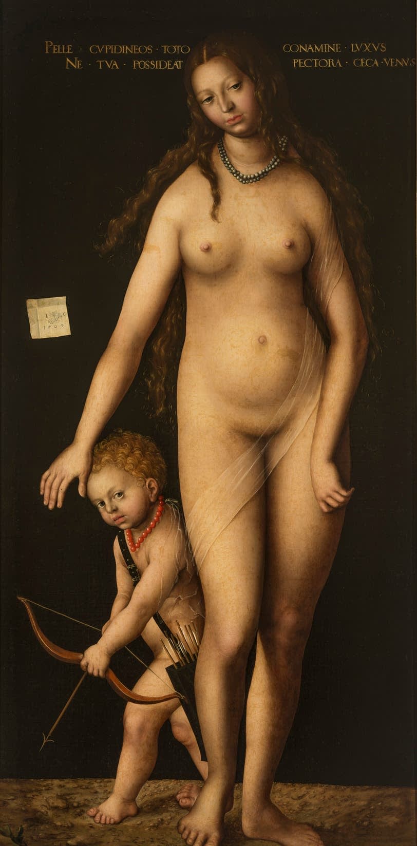 Lucas Cranach der Ältere Venus und Cupido, 1509