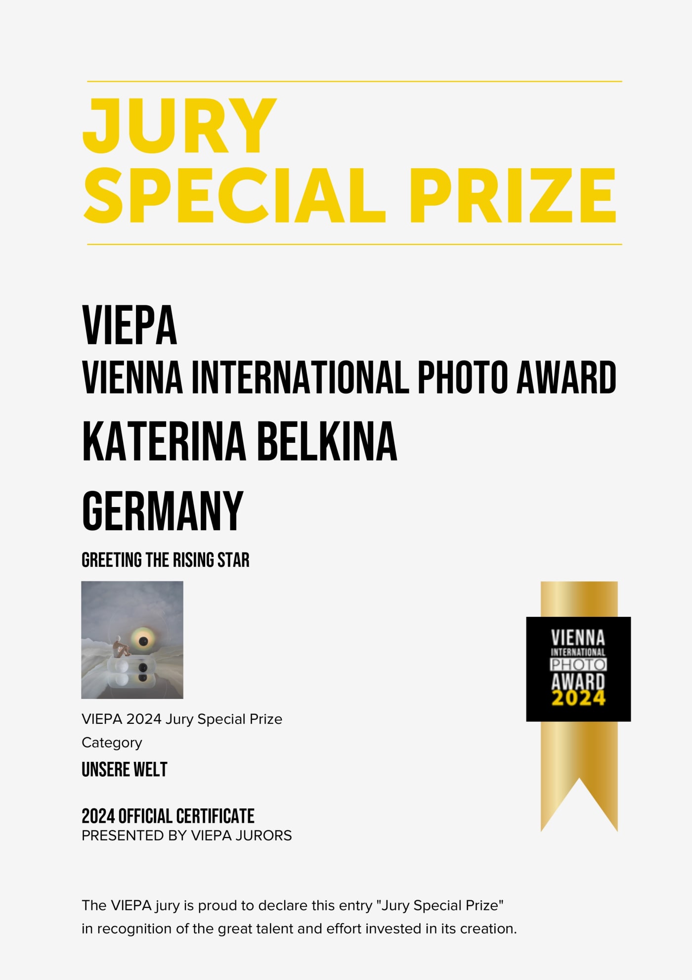 Vienna International Photo Award 2024