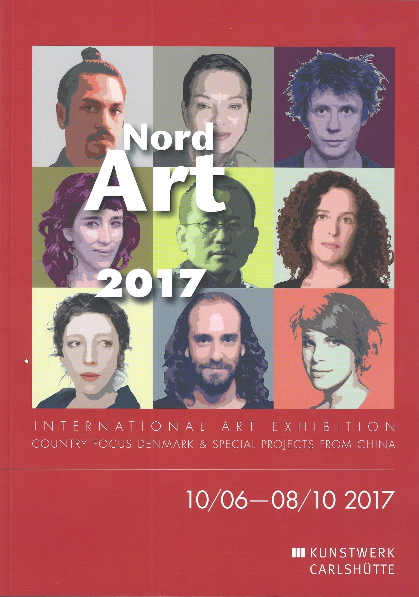 NordArt 2017, Künstlerkatalog der NordArt 2017