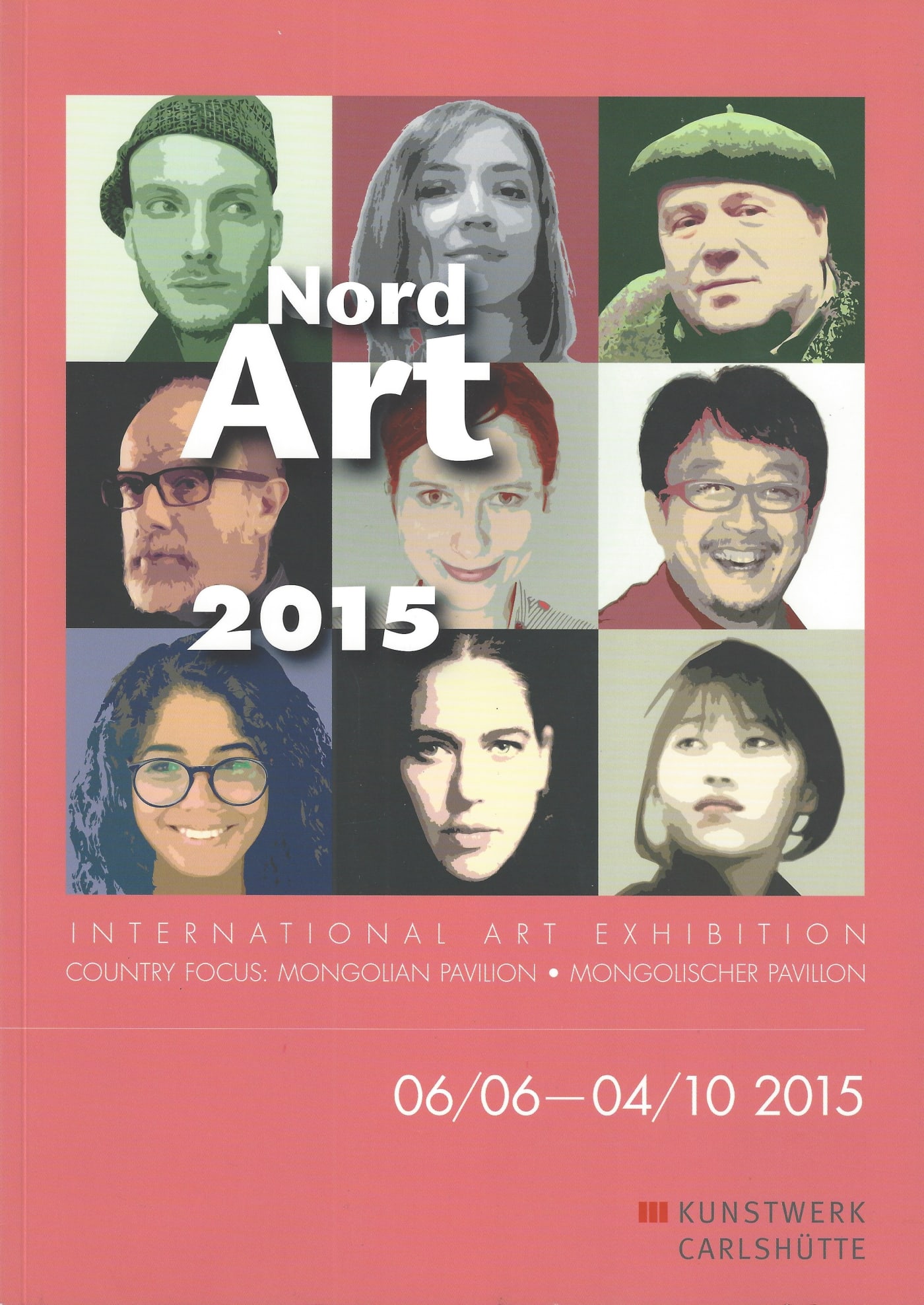 NordArt 2015, Künstlerkatalog der NordArt 2015