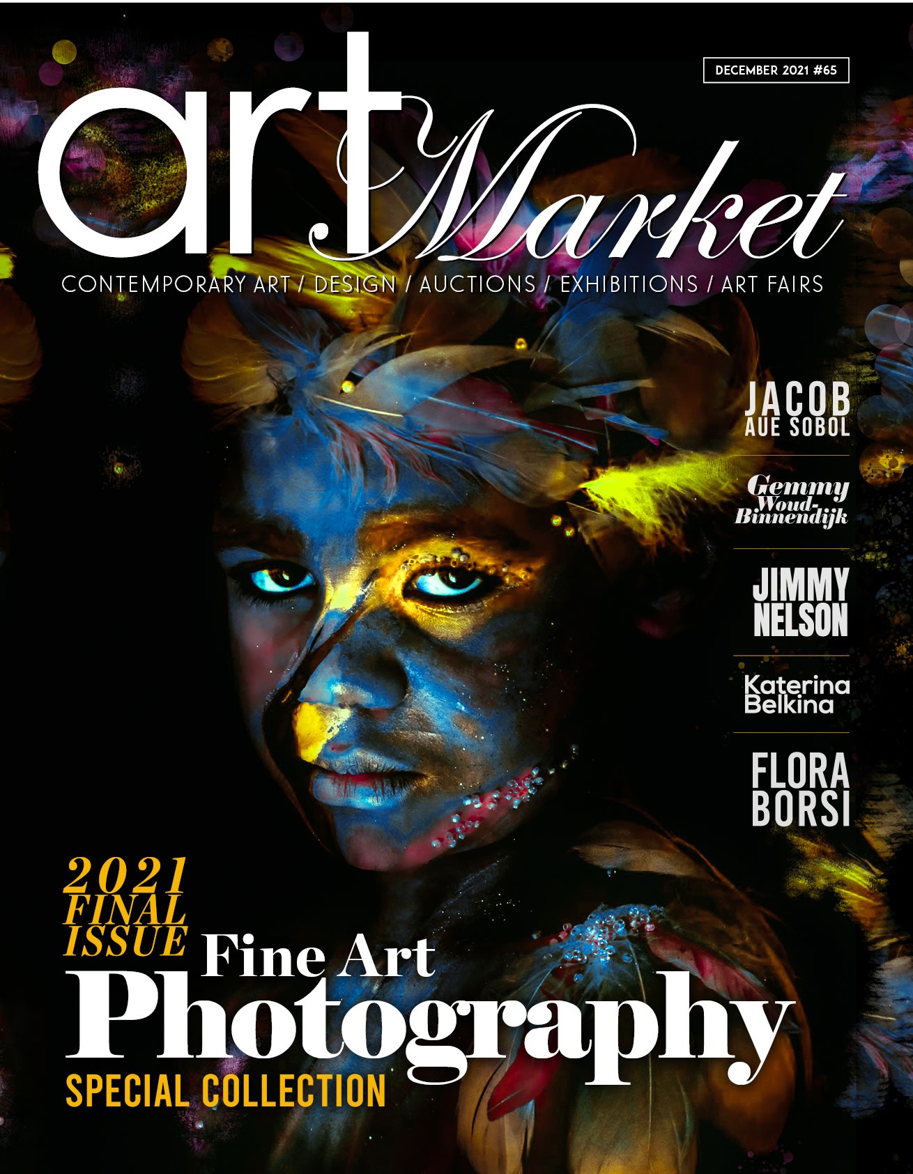 Front Cover: Birds of Paradise 2. (Detail) Gold List Award Artist Anja Diabaté © All rights reserved. See the article on page 152